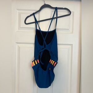 Jolyn Gavin Swim Suit with Colorful Back Details